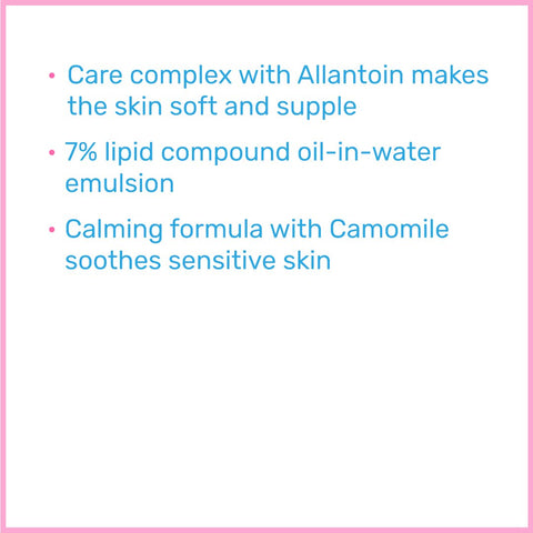 Baby Sebamed Body lotion bullet points  Baby Sebamed Body lotion bullet points