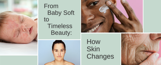 From Baby Soft to Timeless Beauty: How Skin Changes