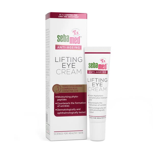 sebamed q10 eye lifting cream and box