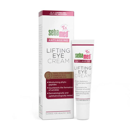 sebamed q10 eye lifting cream and box