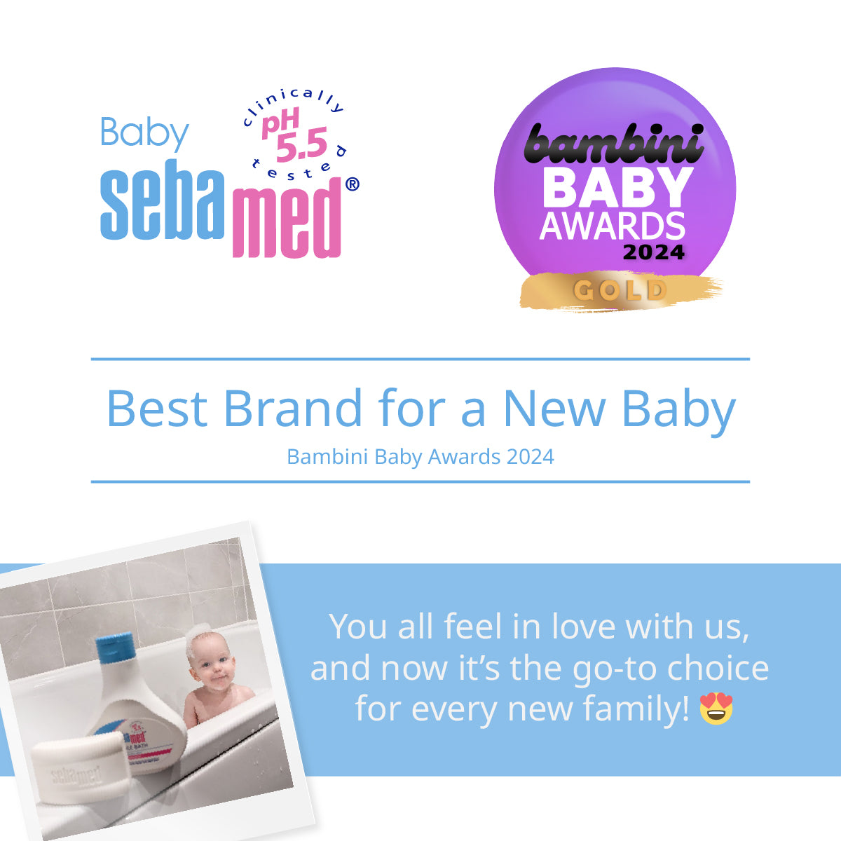 Baby Sebamed Cleansing Bar