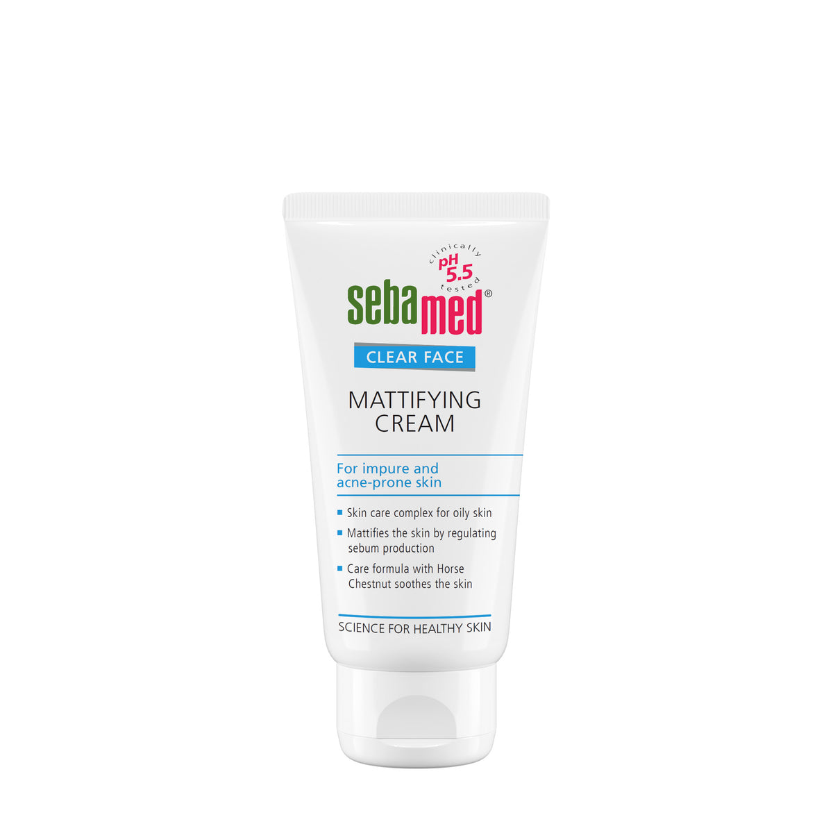 Sebamed Clear Face Mattifying Cream tube 