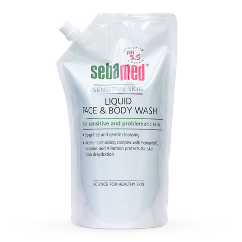 Sebamed Liquid Face & Body Wash Refill 1 Litre
