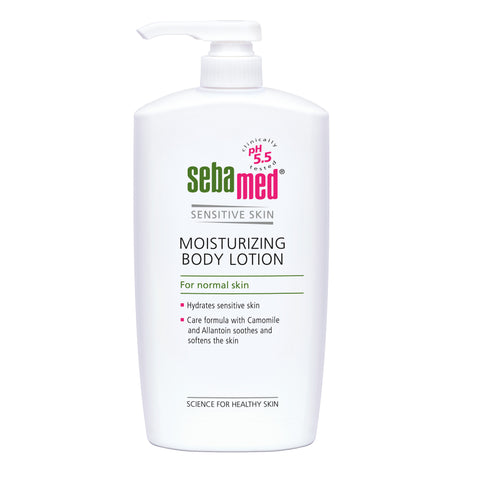 Sebamed moisturizing body lotion pump bottle 