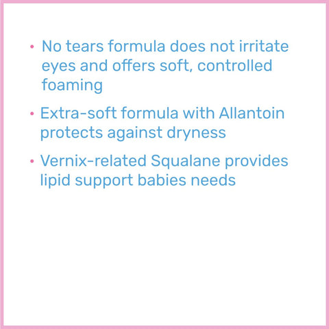 Sebamed Baby Bubble Bath Bullet points