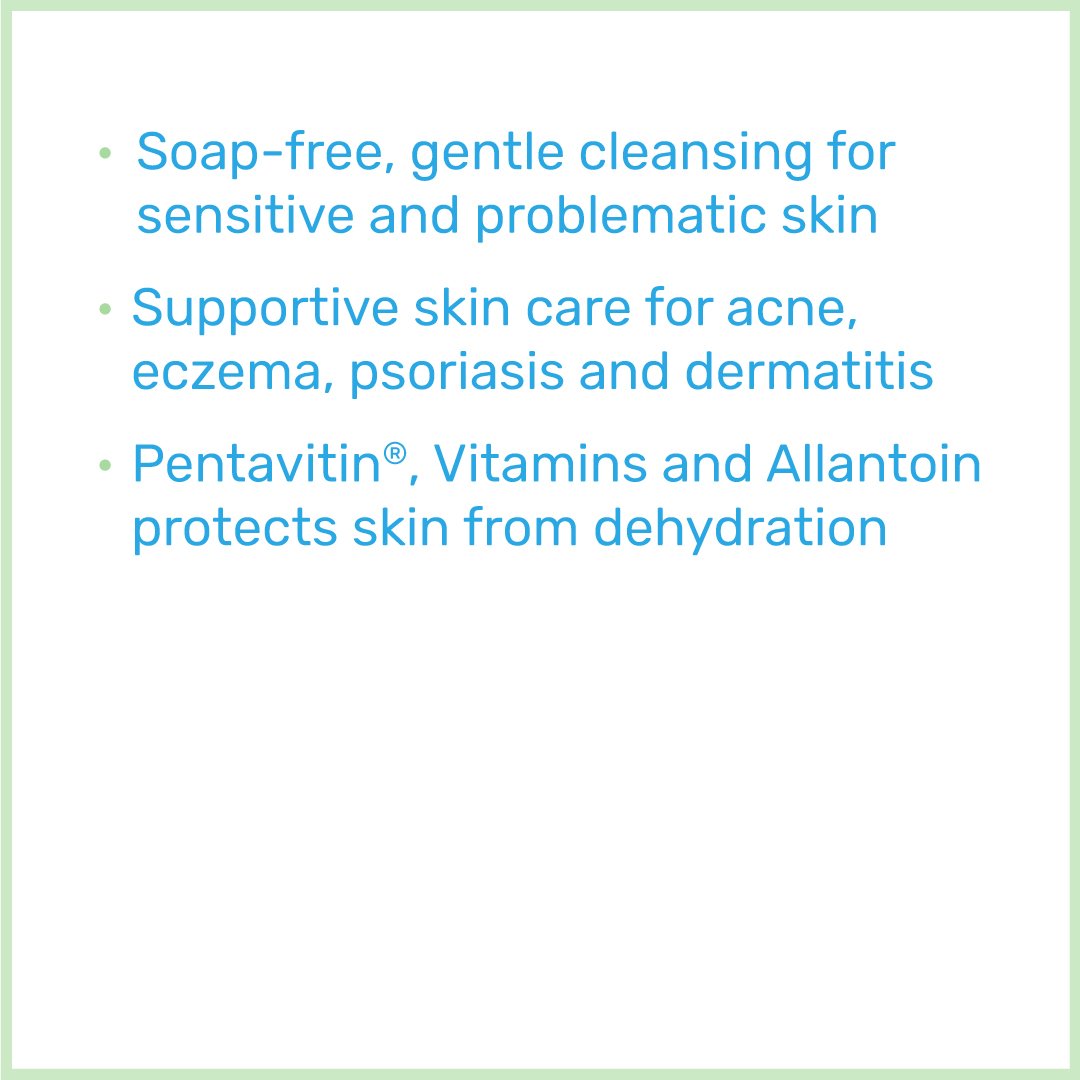Sebamed Liquid Face and Body Wash Bullet Points