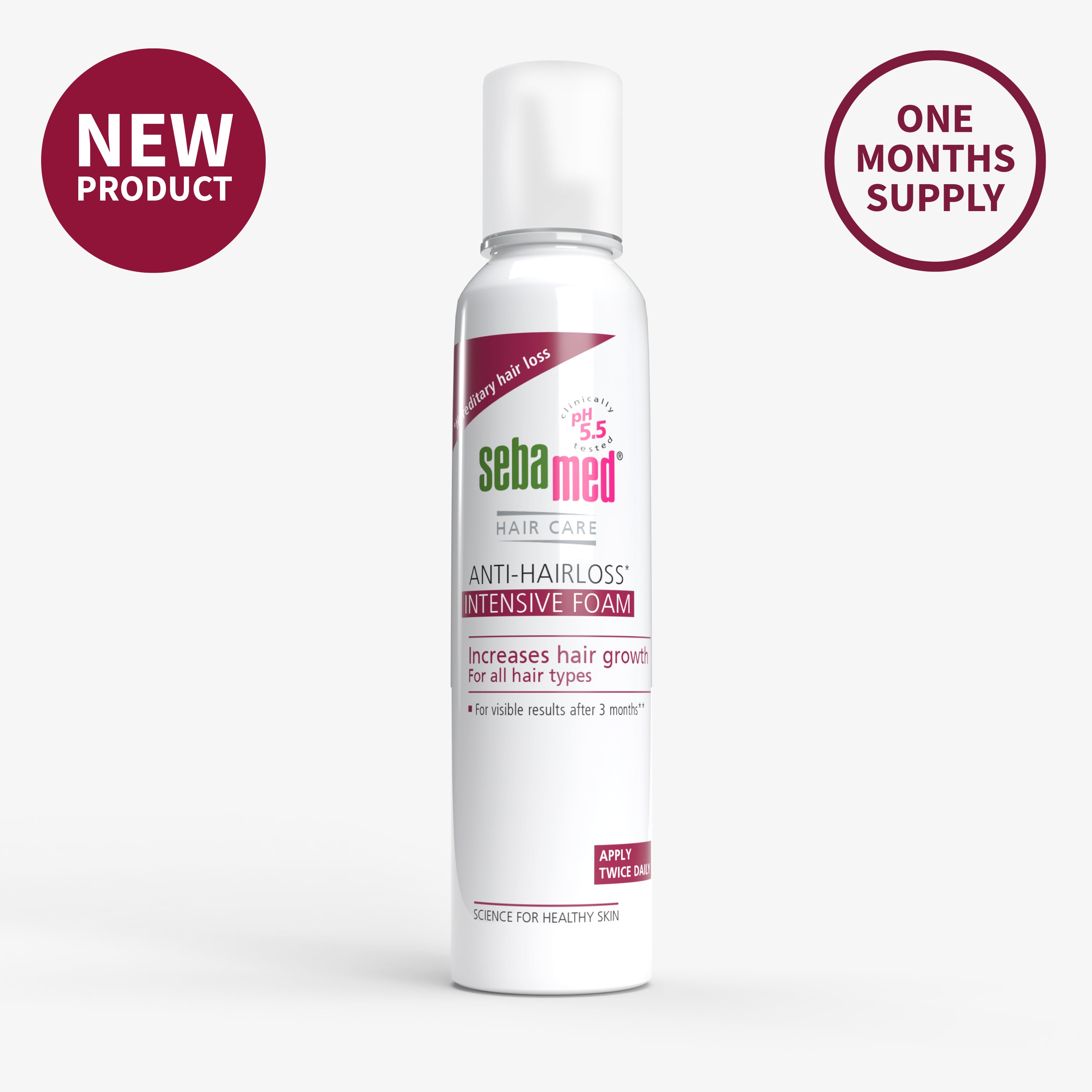Sebamed Anti-Hairloss Intensive Foam - 1 months supply