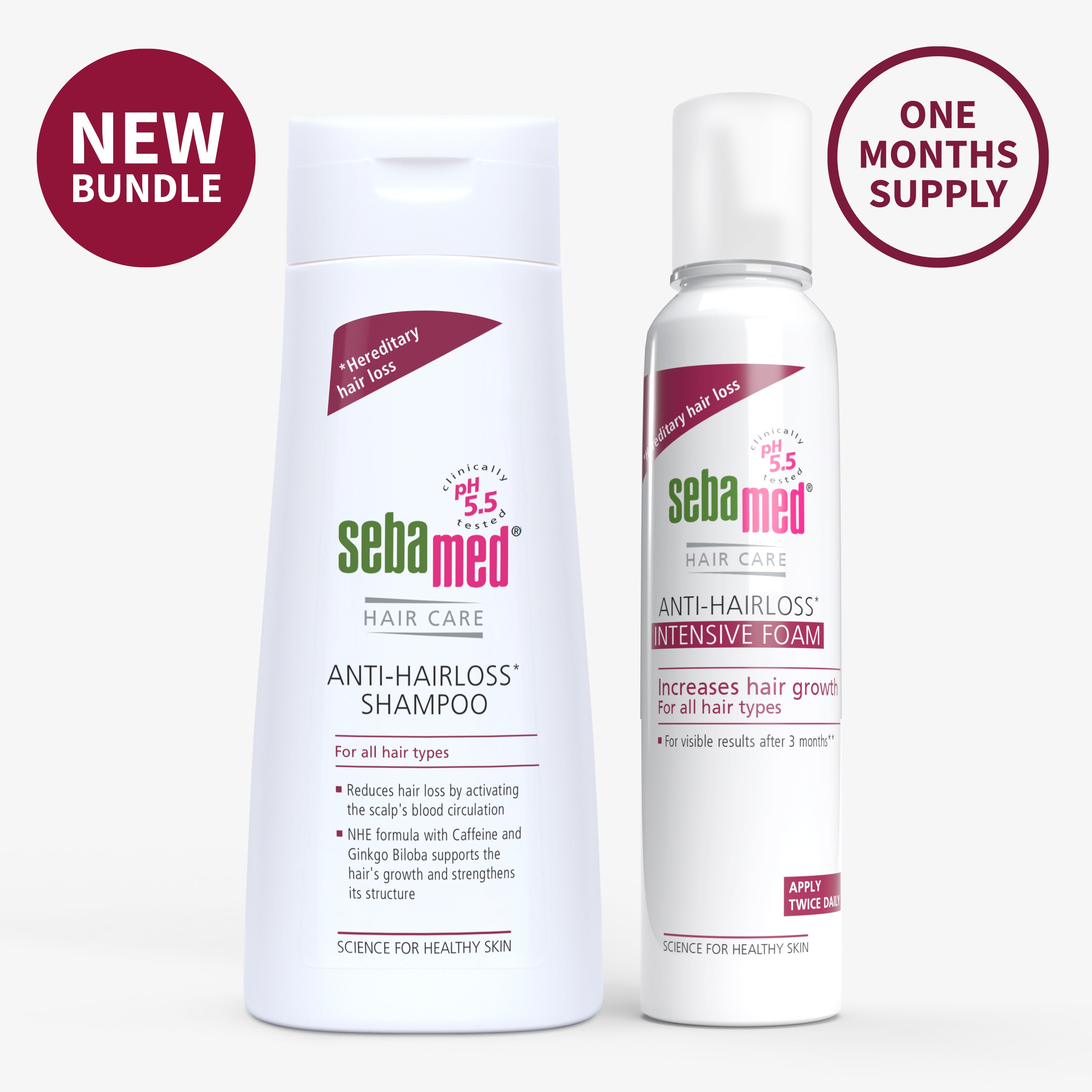 Sebamed Anti-Hairloss Bundle 1 Months Supply