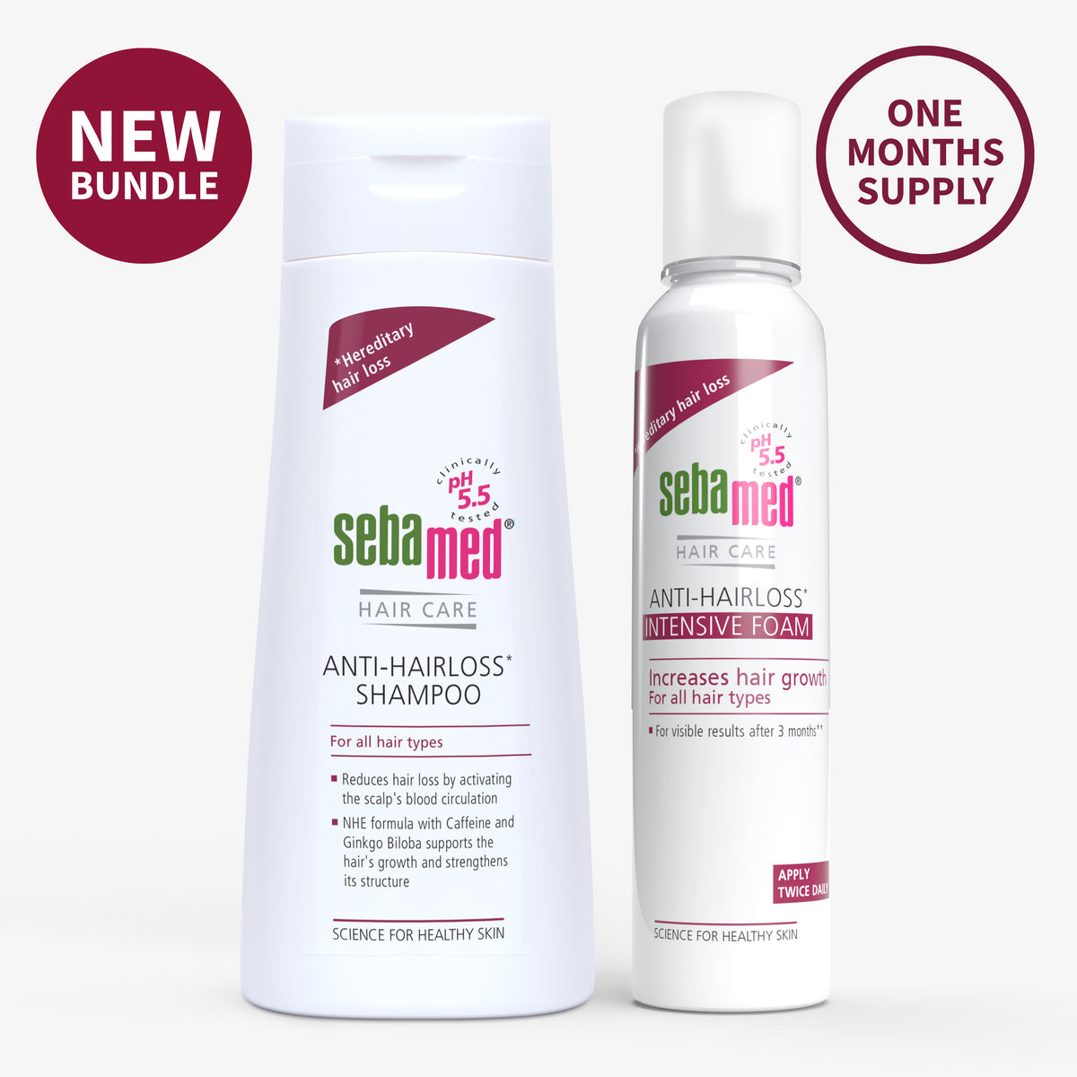 Sebamed Anti-Hairloss Bundle 1 Months Supply
