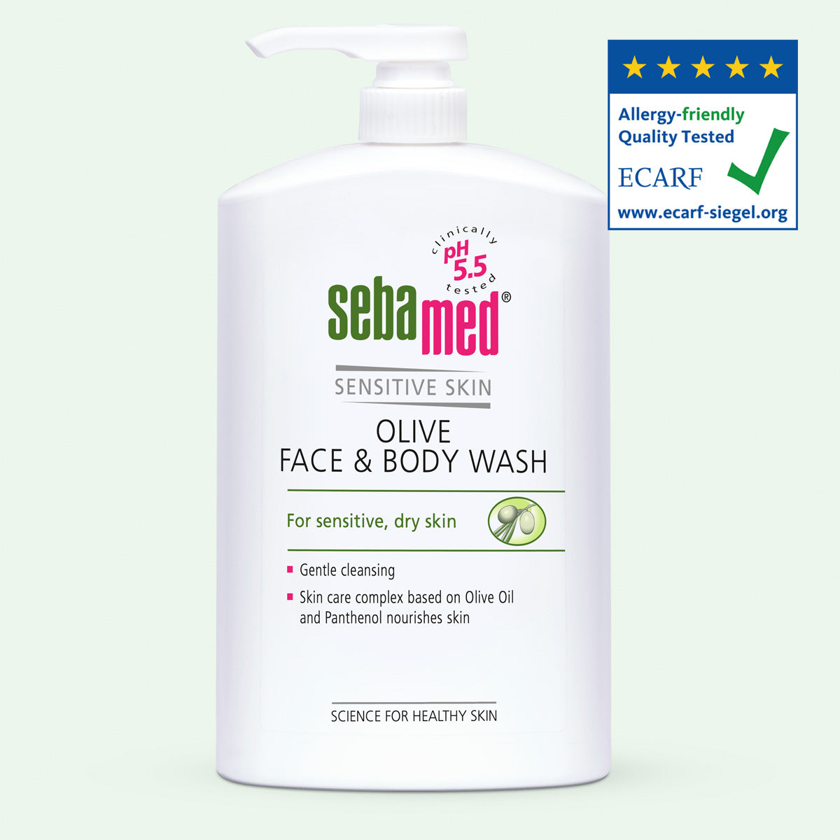 Sebamed Sensitive Skin Olive Face and Body Wash