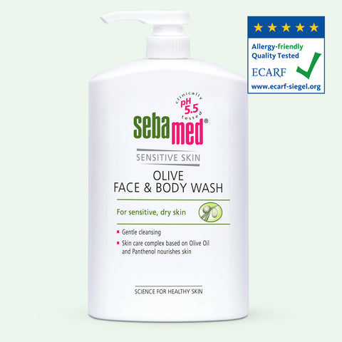 Sebamed Sensitive Skin Olive Face and Body Wash