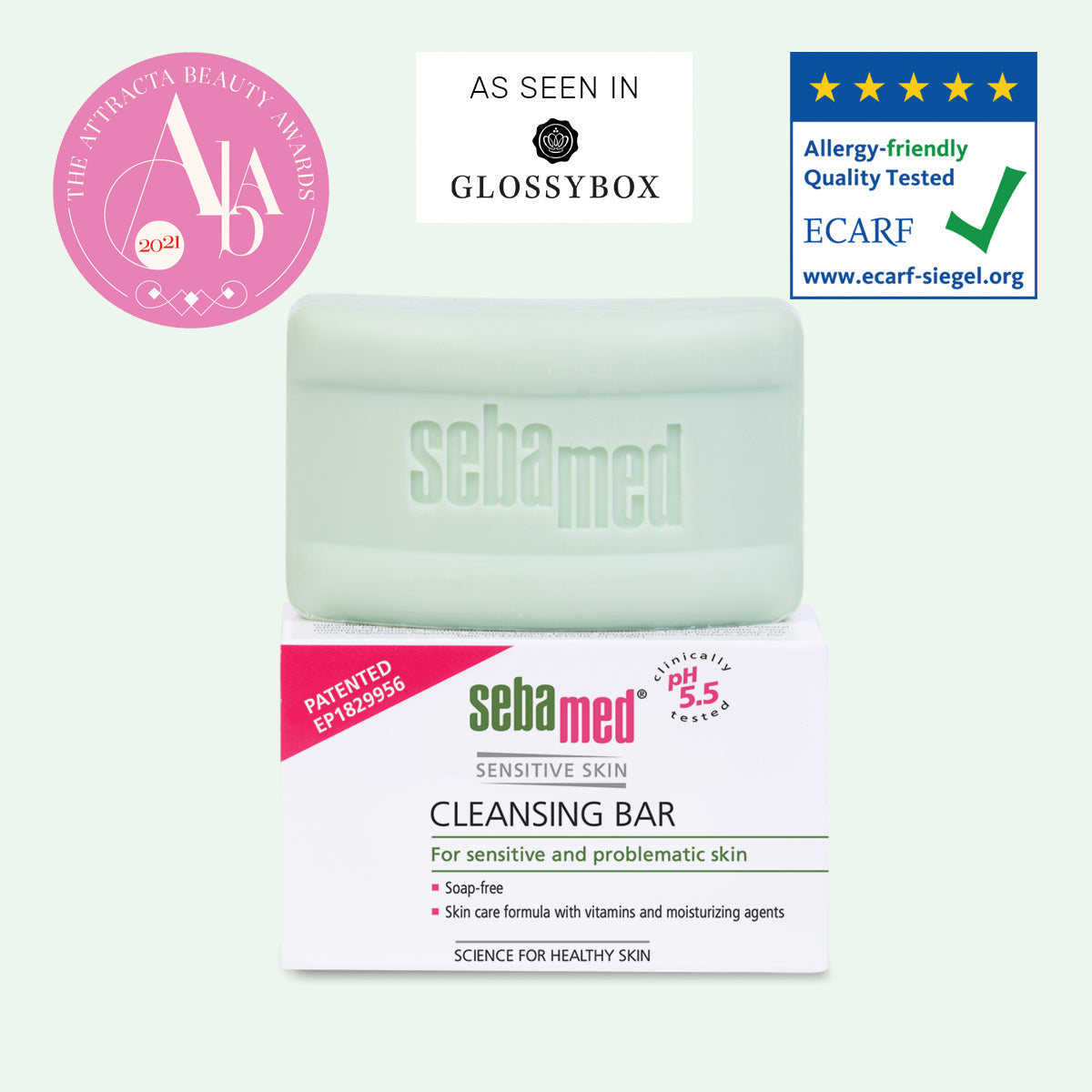 Sebamed Sensitive Skin Cleansing Bar 100g